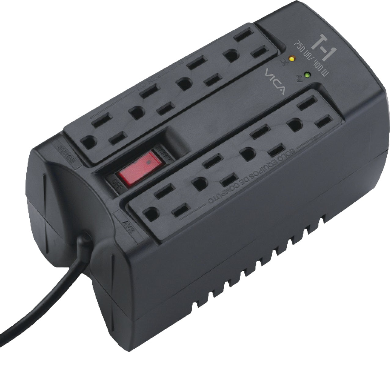 Regulador VICA T1 750VA/400WATTS - Regulador VICA T1 750VA/400WATTS -